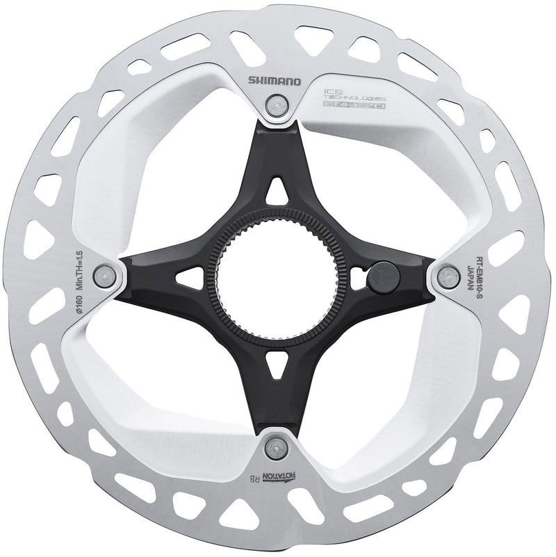 Load image into Gallery viewer, Shimano steps rt-em810 center-lock disc rotor for e-bike

