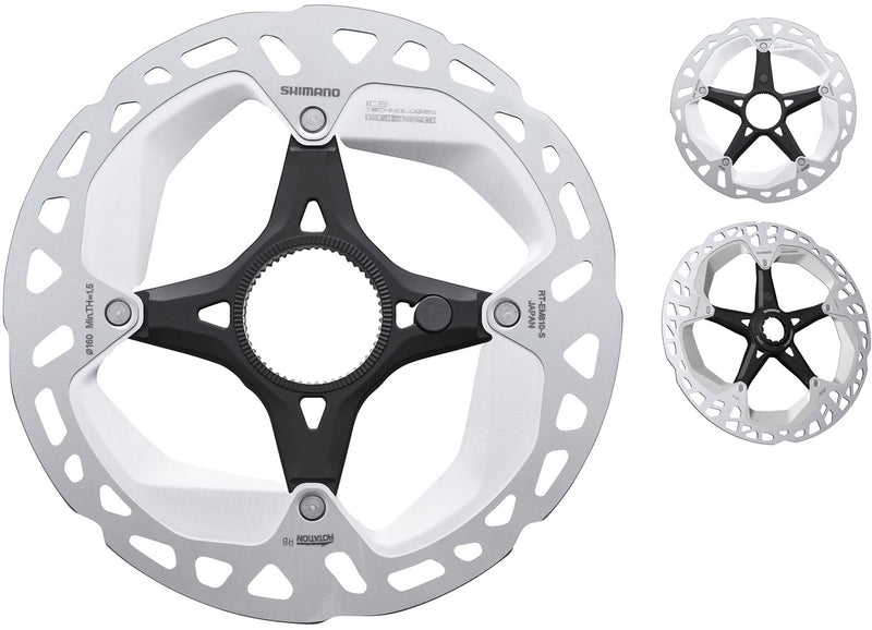 Load image into Gallery viewer, Shimano steps rt-em810 center-lock disc rotor for e-bike
