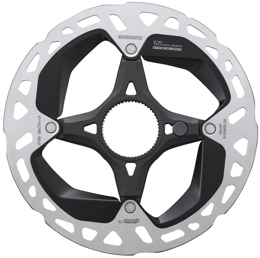 Shimano rt-em910 center lock brake rotor for steps w external teeth
