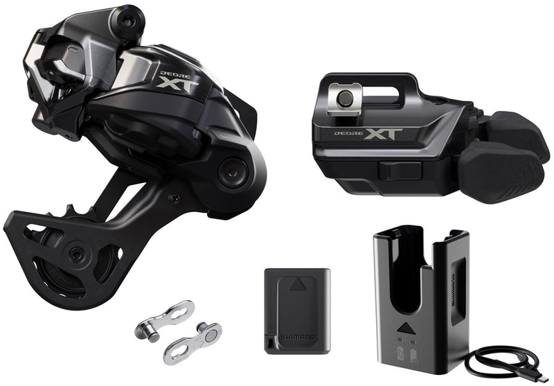 Load image into Gallery viewer, Shimano xt di2 m8250-gs 12-speed drivetrain upgrade kit i-spec ev
