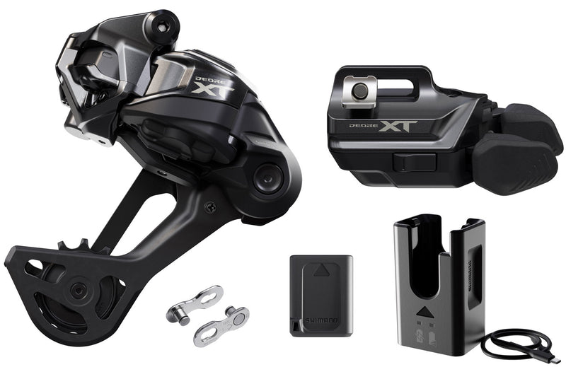 Load image into Gallery viewer, Shimano xt di2 m8250-sgs 12-speed drivetrain upgrade kit i-spec ev
