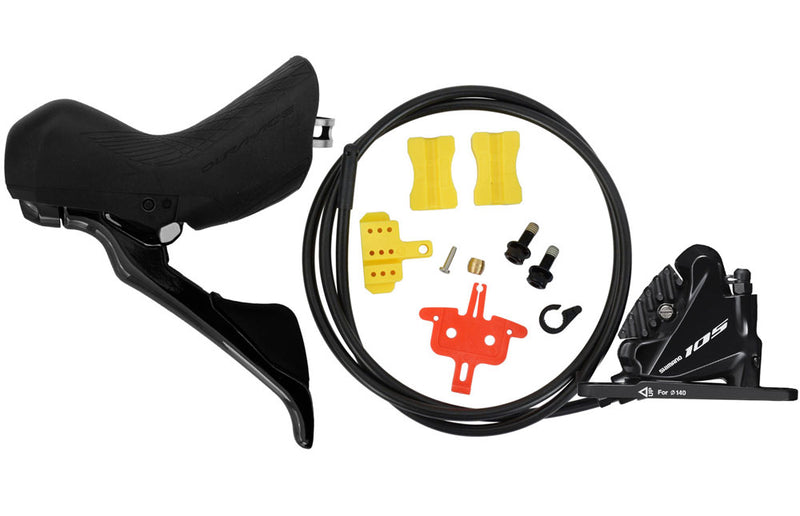 Load image into Gallery viewer, Shimano 105 st-r7020+br-r7070 2x11-speed disc brake set
