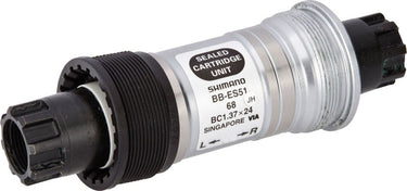 trapas BB-ES30 staal 68E - 121 Octalink BSA zilver zwart