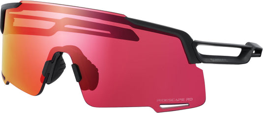 Shimano equinox 5 road matte black - sports glasses