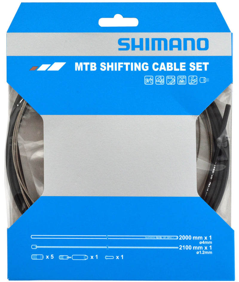 Load image into Gallery viewer, Shimano ot-sp41 stainless steel mtb shift cable set
