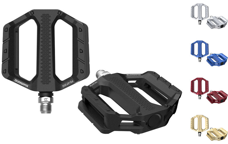 Load image into Gallery viewer, Shimano pd-ef202 e-bike flat pedals
