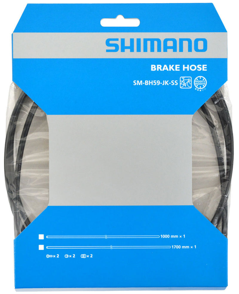 Load image into Gallery viewer, Shimano sm-bh59-jk-ss road brake hose | 1700mm
