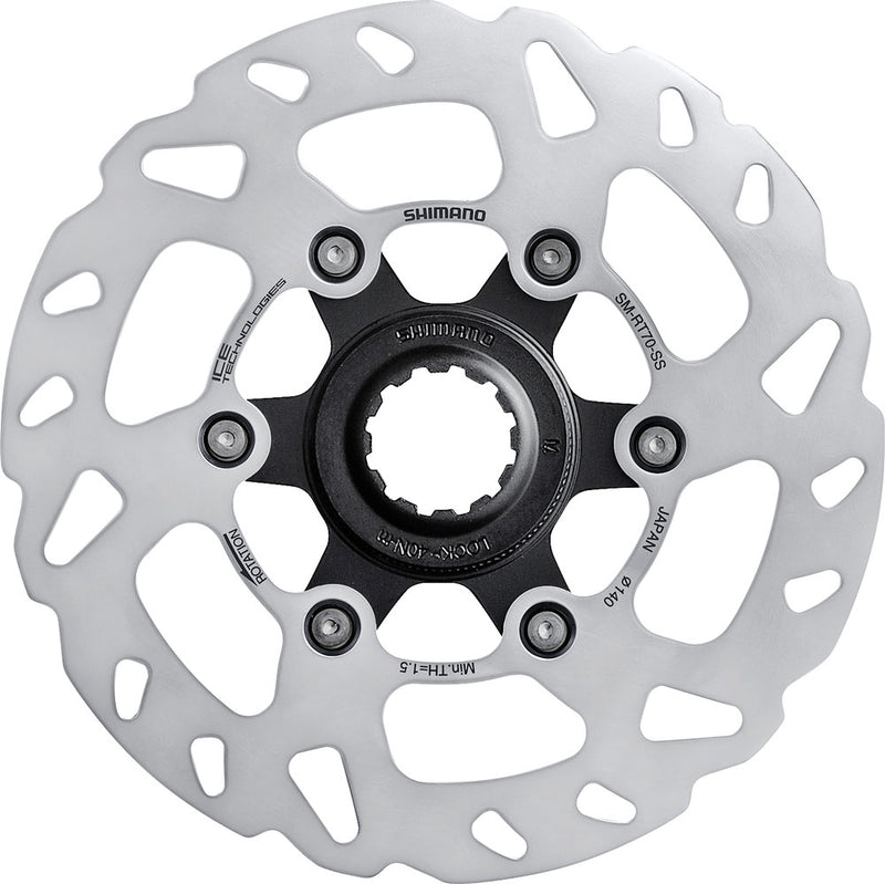 Load image into Gallery viewer, Shimano remschijf 140mm sm-rt70 ice-tech centerlock

