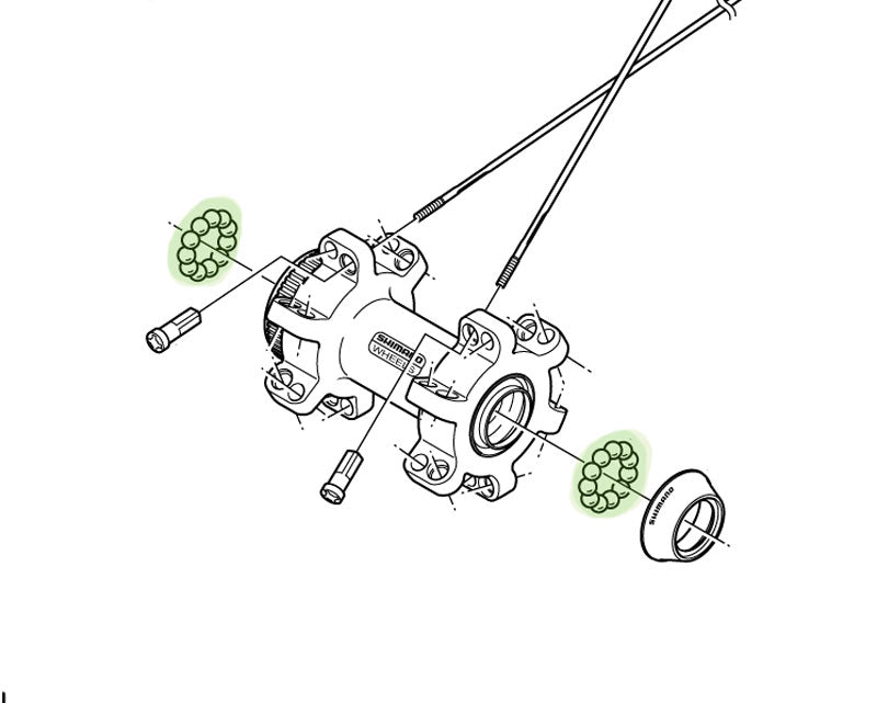 Load image into Gallery viewer, Shimano steel balls 3 16 (22 pieces)
