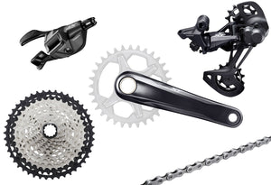 Shimano xt m8100 1x12-speed group i-spec ev 170mm 10-45