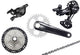 Shimano xt m8100 1x12-speed group clamp 180mm 10-45