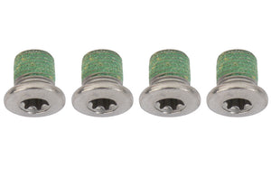 Shimano xt slx chainring bolts inside