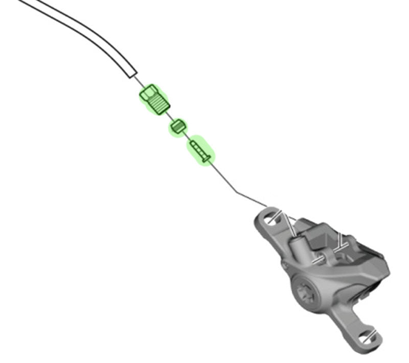 Load image into Gallery viewer, Shimano tube joint kit for sm-bh90-ss
