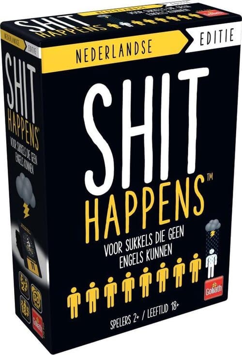 Chargez l'image dans la visionneuse de la galerie, Goliath shit happens 18+ - nederlandstalig kaartspel - partyspel
