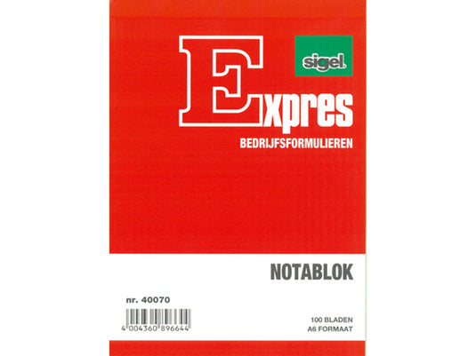 Kangaro notablok a6 hoog blok a 100 bl 5st