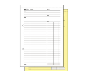 Kangaro nota copieboek 205x120 2x50 pak a 5 boekjes