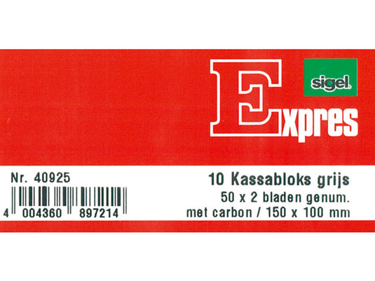 Kangaro kassablok 150x110 2x50 10stuks