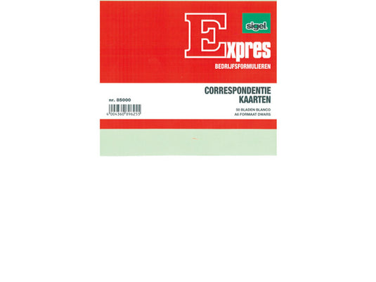 Kangaro sigel correspondentiekaarten a6 200 gr