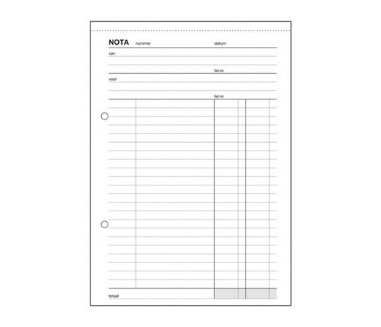 Kangaro sigel notablok a5 hoog 100 blz pak a 5st