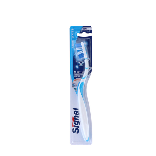 Signal tandenborstel shiny white soft