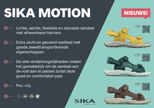 Sika 22224 motion sandaal geel | geel | maat 36 - 5703617241396