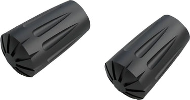 Silva trekking running poles rubber paws