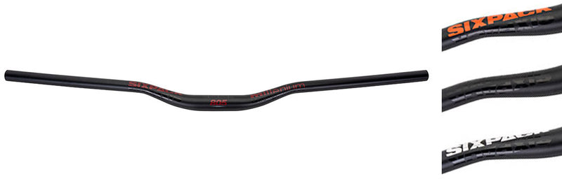 Load image into Gallery viewer, Sixpack racing millenium 805 x 35mm riser 40 handlebar
