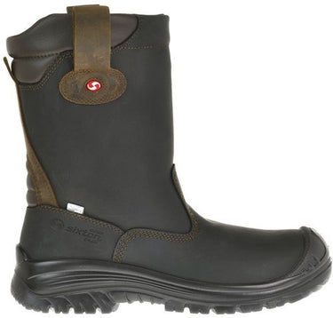 Sixton peak 81411-06 ranch laars hdry hoog s3 kn +esd | zwart bruin | maat 44 - 00.091.125.44