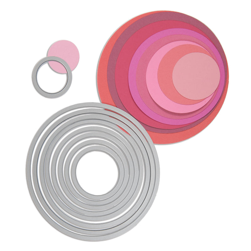 Chargez l'image dans la visionneuse de la galerie, Sizzix • framelits die set circles
