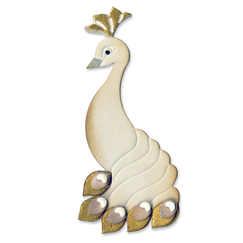 Load image into Gallery viewer, Sizzix • originals die bird peacock
