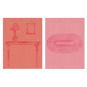 Sizzix • 3d textured impressions embossing sjabloon foyer