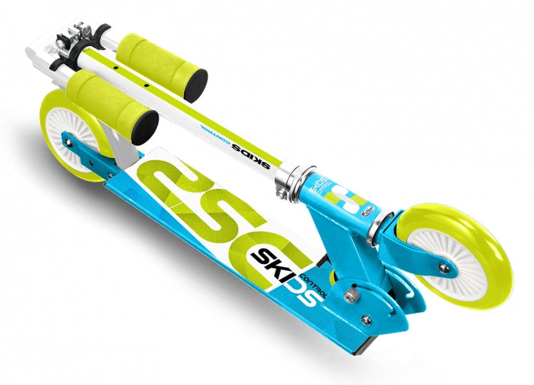 Load image into Gallery viewer, Skids control Vouwstep voetrem junior lichtblauw
