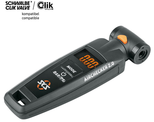 Sks germany airchecker 2.0 - digital air pressure gauge (scv compatible)
