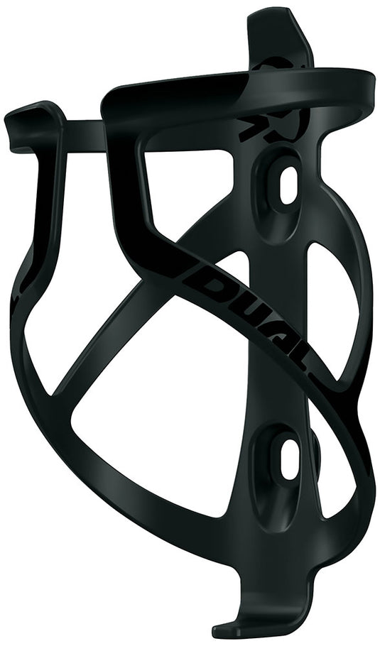 Sks bidonhouder dual carbon polyamide zwart