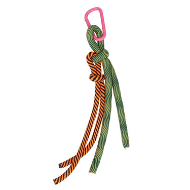 Jvdl bag charm pink oranje groen