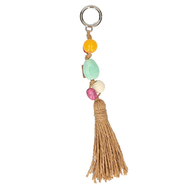 Jvdl bag charm kralen met kwast