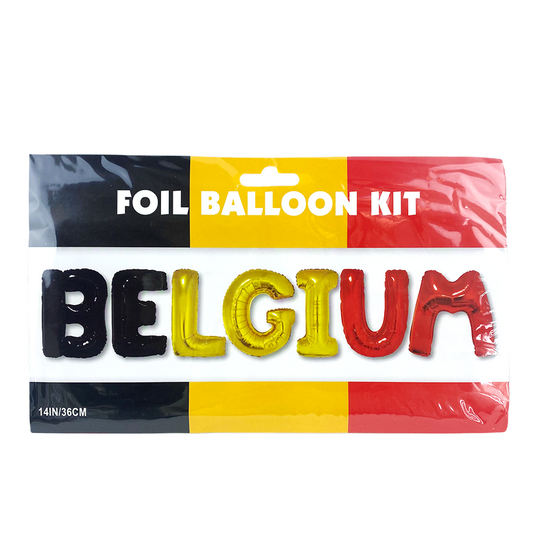 Slinger ballon folie belgium 36cm