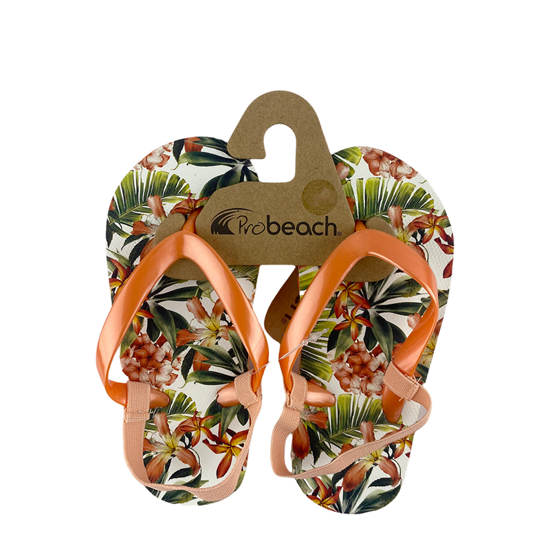 ギャラリービューアに画像をロードする, Slipper kind lily flower oranje maat 21
