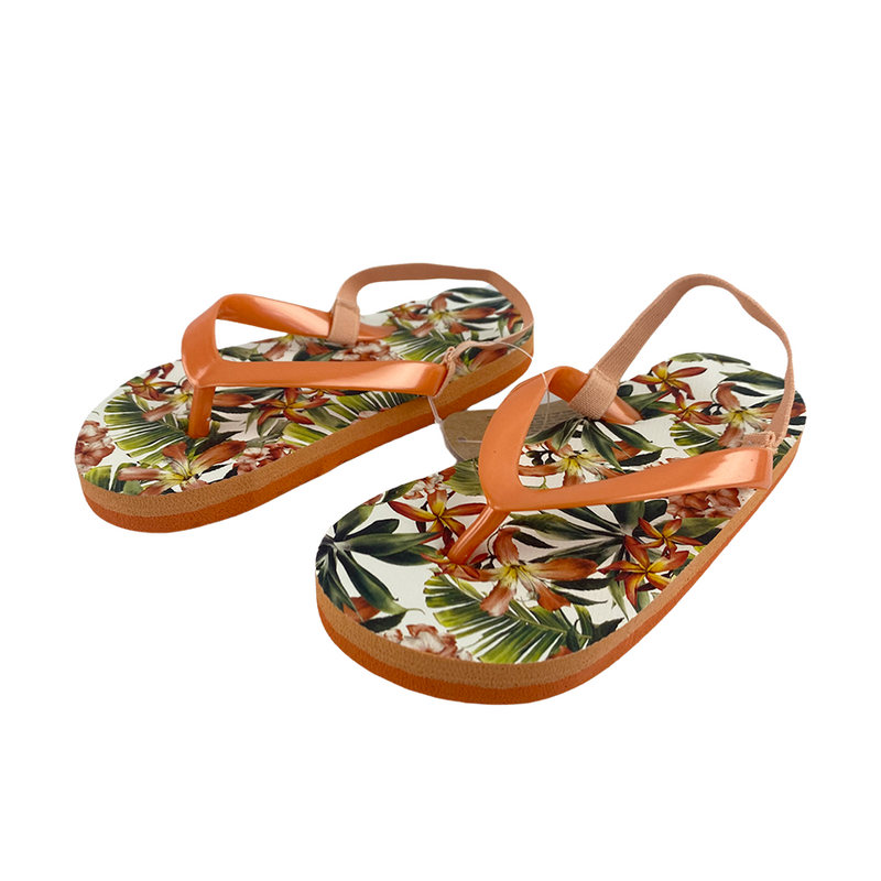 ギャラリービューアに画像をロードする, Slipper kind lily flower oranje maat 21
