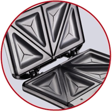Tefal tosti-apparaat ultracompact rvs