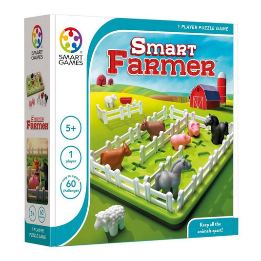 Smart games - smart farmer, houd alle dieren in een aparte wei