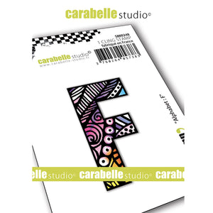 Carabelle studio • cling stamp small alphabet f