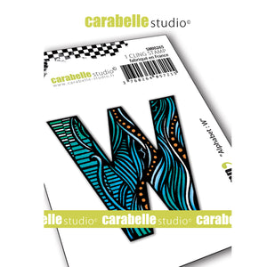 Carabelle studio • cling stamp small alphabet w
