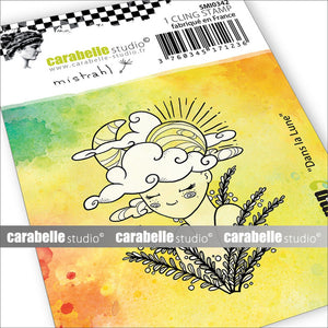 Carabelle studio • cling stempel small dans la lune by mistrahl