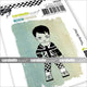 Carabelle studio • cling stempel mini young uk boy