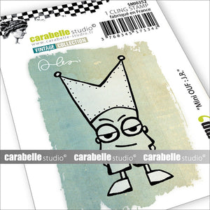 Carabelle studio • cling stempel mini mini ouf j.r.