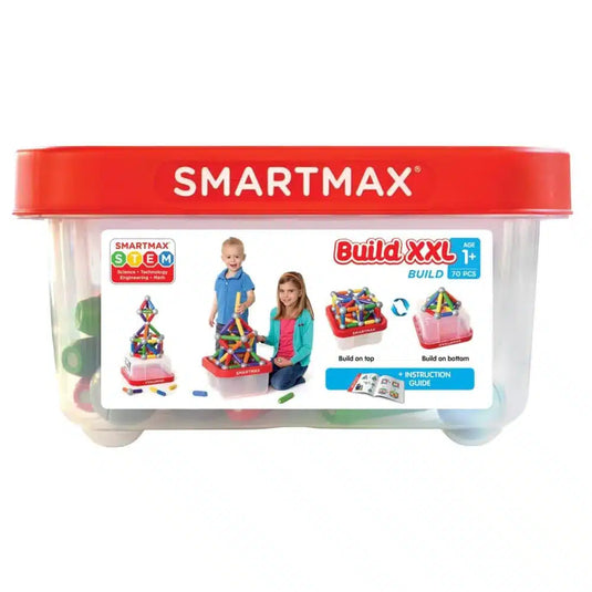 Smart games smart max - build xxl koffer met 70 onderdelen