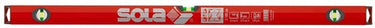 Sola bigx3 120 waterpas x-profiel - 120 cm – 01373401 - 1.20 m - rood
