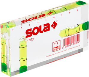 Sola architecten waterpas 100x50x15mm r 100 display van 10 stuks (kim waterpas) - 01622142