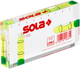 Sola r100 architecten waterpas - 100x50x15 mm - 01622101 - tot 0.25 m - rood